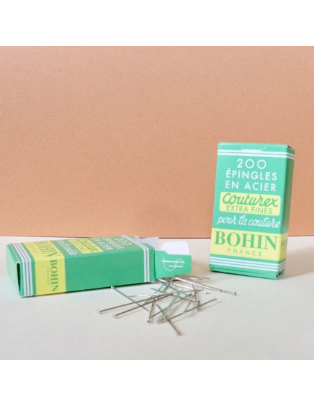 Schachtel mit 200 extra-feinen Nadeln von Bohin