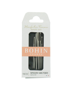 Kreuzstichnadeln, Gobelinnadeln und stumpfe Stricknadeln Bohin - Sortiment 18/22