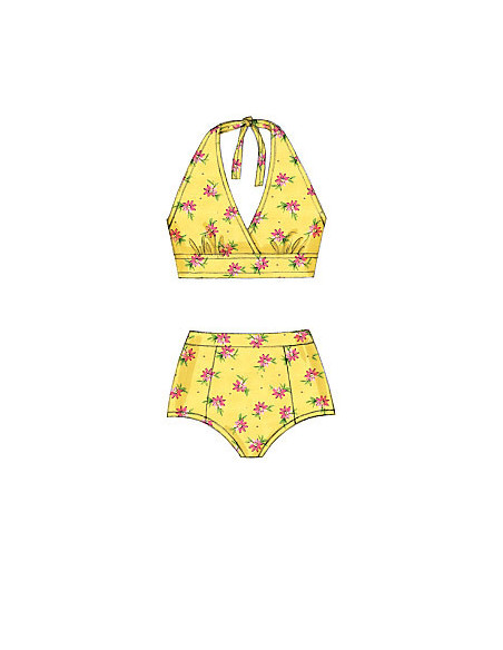 Badeanzug-Schnittmuster - McCall's 7168