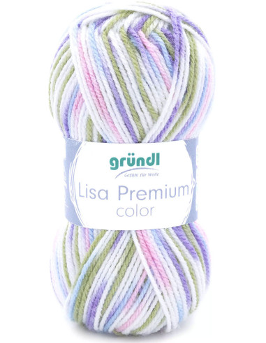 Fil à tricoter Lisa Premium color Gründl