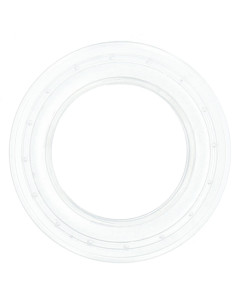 Satz von 8 Vorhangösen Ø44 mm - Transparent - Transparent