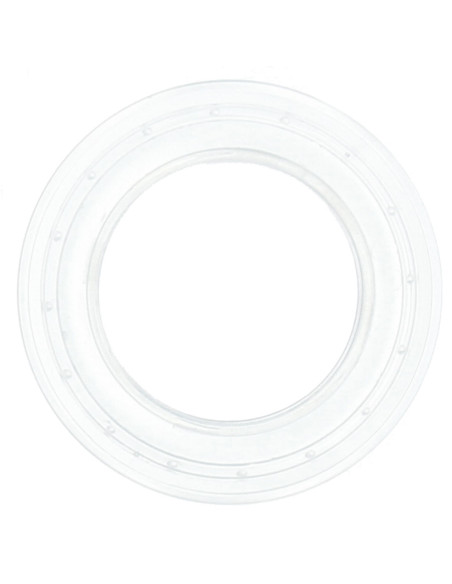 Satz von 8 Vorhangösen Ø44 mm - Transparent - Transparent