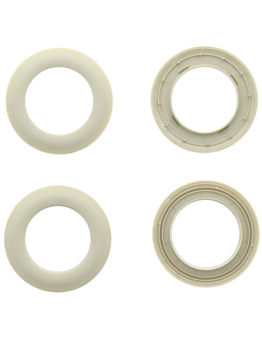 Satz von 8 Vorhangösen Ø44 mm - Matts - Stein