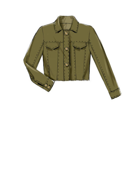Jacken- und Westen-Schnittmuster - McCall's 7729