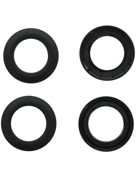 Satz von 8 Vorhangösen Ø44 mm - Matt - Schwarz