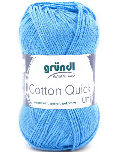 Baumwollgarn Quick Uni Gründl