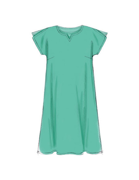 Oberteil, Tunika, Kleid, Shorts und Hose Schnittmuster - McCall's 6971