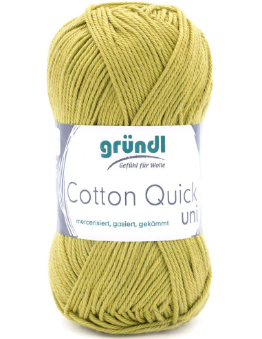 Baumwollgarn Quick Uni Gründl
