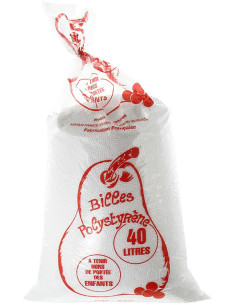 Weiße Polystyrolkugeln 40 Liter Arthur
