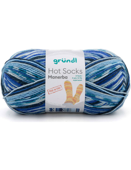 Hot Socks Manerba Gründl Sockenwolle