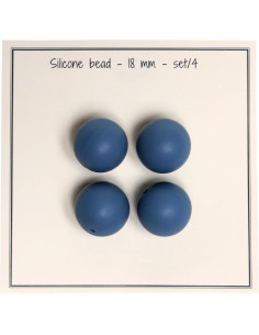 Silikonperlen 18 mm für Rasseln, Schnullerketten für Babys 2