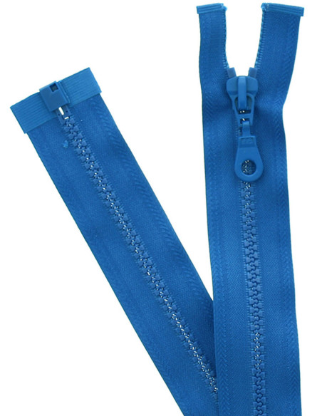 Teilbarer synthetischer Reißverschluss - Flaggenblau