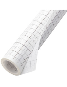 Karierter Seidenpapierrolle für Schnittmuster - 80 cm x 15 Meter