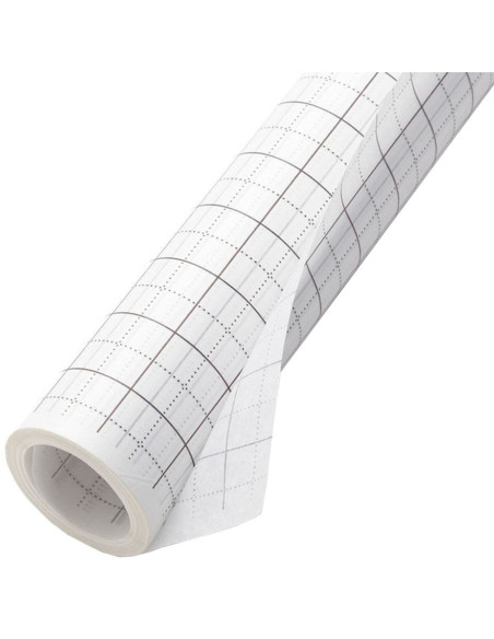 Karierter Seidenpapierrolle für Schnittmuster - 80 cm x 15 Meter