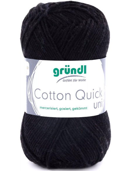 Baumwollgarn Quick Uni Gründl
