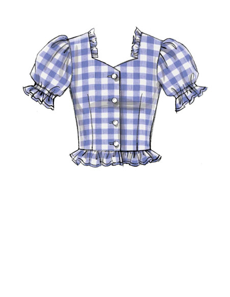 Oberteil-Schnittmuster - McCall's 7900