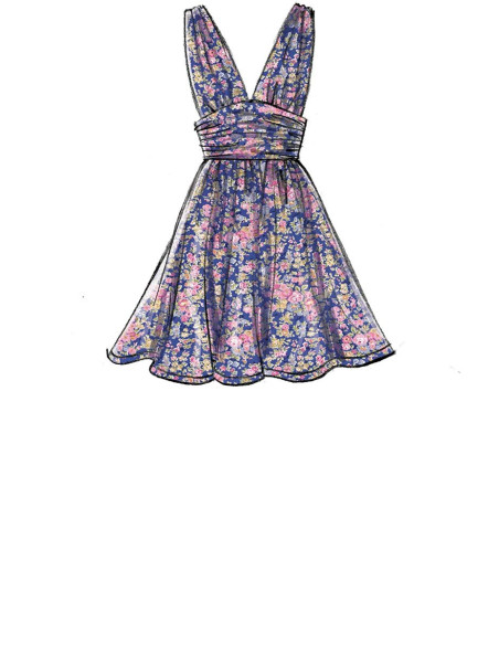 Kleider-Schnittmuster - McCall's 7896