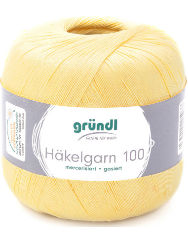 Baumwollhäkelgarn 100 Gründl