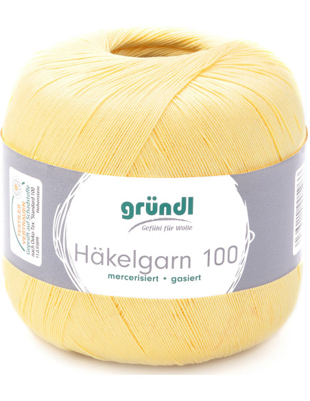 Baumwollhäkelgarn 100 Gründl