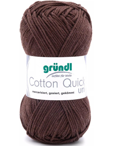 Baumwollgarn Quick Uni Gründl