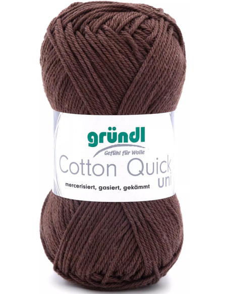 Baumwollgarn Quick Uni Gründl