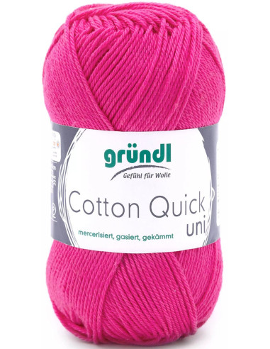 Baumwollgarn Quick Uni Gründl