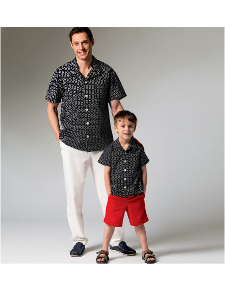 Hemd-, Shorts- und Hosenmuster - McCall's 6972