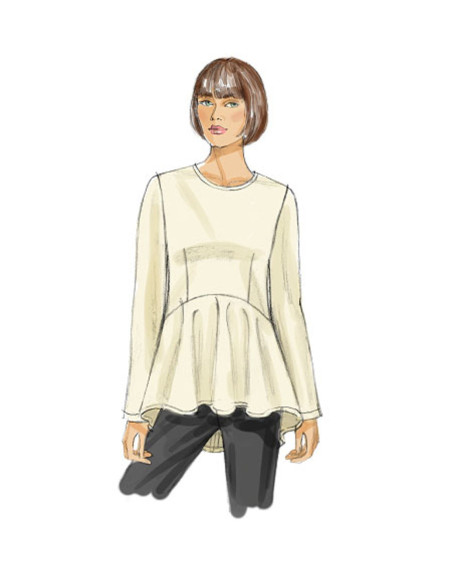 Oberteil-Schnittmuster - Vogue 8815