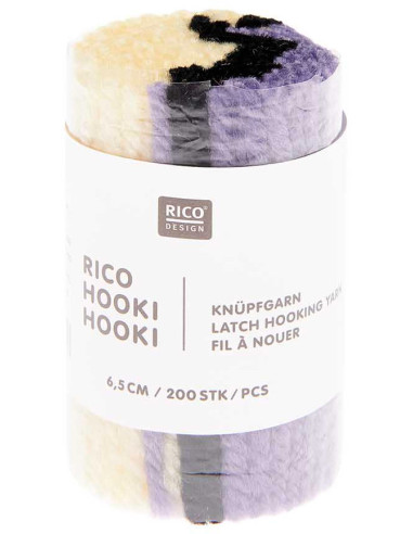 6,5 cm marmoriertes Bindegarn Rico Hooki Hooki