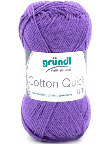 Baumwollgarn Quick Uni Gründl