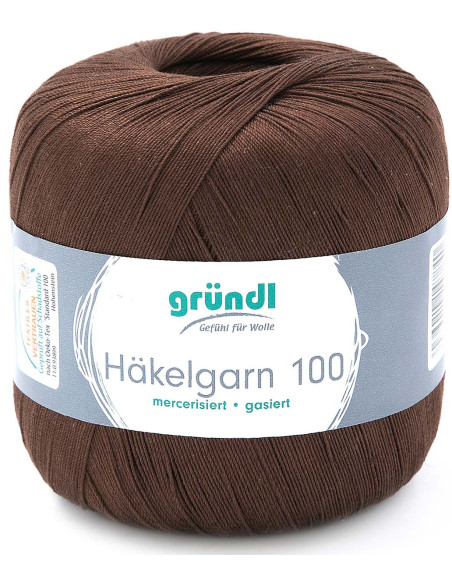 Baumwollhäkelgarn 100 Gründl
