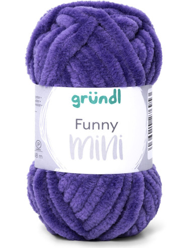 Fil chenille Funny Mini Gründl