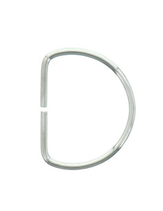 D-Ring 40 mm - Silber