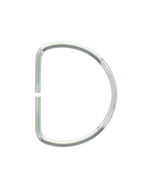 D-Ring 40 mm - Silber