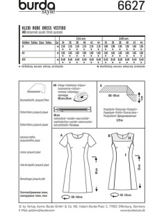 Kleidmuster - Burda 6627 2