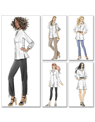 Blusenmuster - McCall's 6124