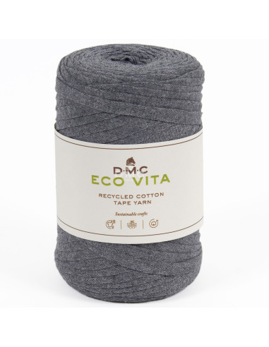 Coton recyclé Eco Vita Tape Yarn DMC
