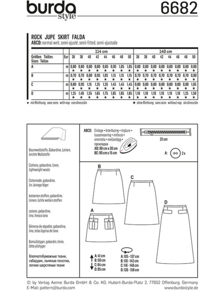 Rockmuster - Burda 6682