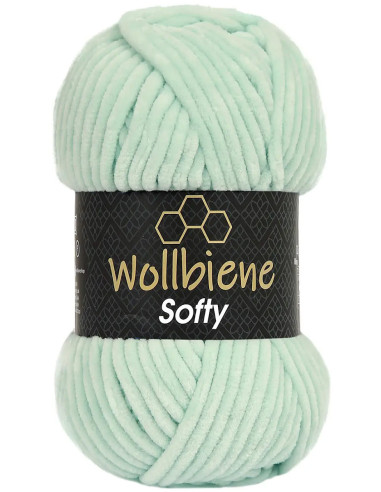 Chenille-Garn Softy Wollbiene