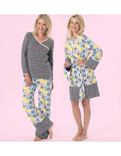 Bademantel-Schnittmuster, Gürtel, Oberteile, Kleid, Shorts und Hose - McCall's 7297