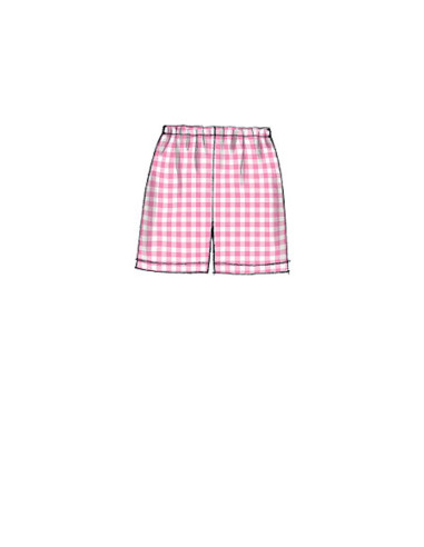Bademantel-Schnittmuster, Gürtel, Oberteile, Kleid, Shorts und Hose - McCall's 7297