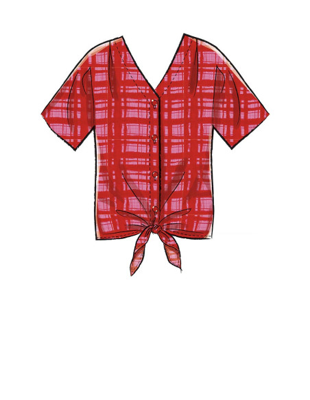 Oberteil-Schnittmuster - McCall's 7976