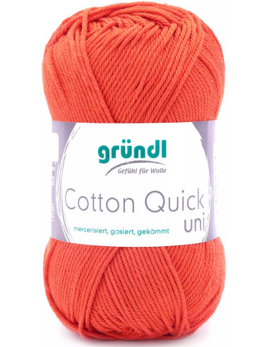Baumwollgarn Quick Uni Gründl
