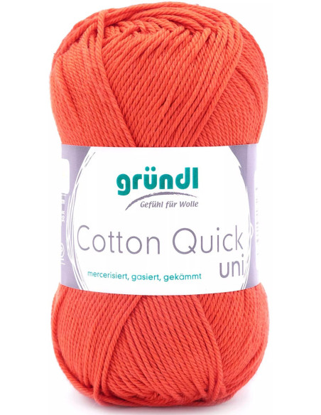 Baumwollgarn Quick Uni Gründl