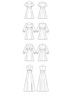 Kleider-Schnittmuster - McCall's 7802 2