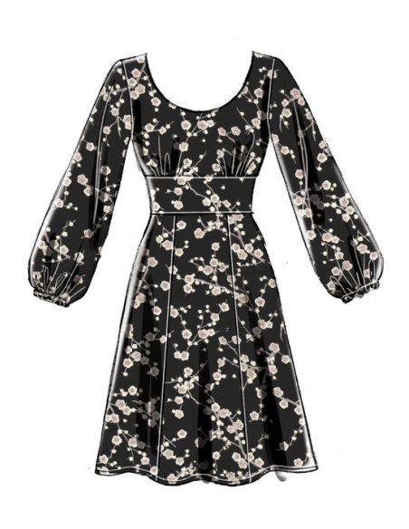 Kleider-Schnittmuster - McCall's 7802