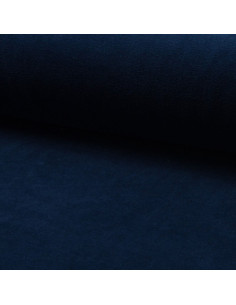 Nicki-Samtstoffe - Marineblau