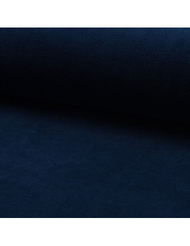 Nicki-Samtstoffe - Marineblau