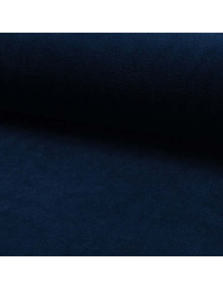 Nicki-Samtstoffe - Marineblau