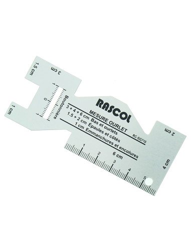Aluminium-Saummaß Rascol